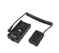 NP-F series Battery Power Plate DC12/8V With NP-FZ100 Dummy Battery for Sony Alpha A7 III, A7R III, A7R IV, A9, Alpha 9, A7R3