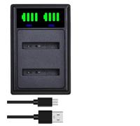 NP-FD1 NP-BD1 Camera LED Dual USB Charger T300 TX1 T900 T700 T500 T200 T77 T900 T90 T70 T2 G3 S930(Only one charger )