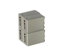 NP-FV100 NP FV100 Battery，Compatible For Sony，for DCR-SR15 SR21 SR68 SR88 SX15 SX21 SX44 SX45 SX63 CX190 CX200 CX220 Camera(4pcs)