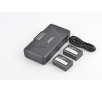 NP-FW50 Battery 2 Pack and Charger Case for Sony ZV-E10, A6400, A6000, A7 II, A7R II, A6300, A6500, A7S, A7, A7S II, A5100, A5000, A6100, A7R, RX10, RX10 II, RX10 III, RX10 IV, NEX-3, NEX-5 Cameras