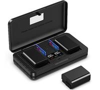 NP-FW50 Battery Charger with card reader (excluding batterys) Compatible with SONY NEX-7/5N/F3/5R/6/3/3A/3D/3DW/3K/3KS/5/5A/5C/5D/5DB/5HB/5K/A6000/ A7/A7II/A7RII/A7R/A55/RX10 adn more