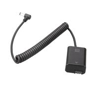 NP-FW50 Cameras Dummy Battery, AC Coupler Power Adapter Kit with DC Cable for Sony A7 A7R2 A6500 A6400 Power Bank