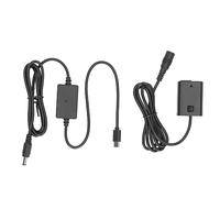 NP FW50 Dummy Battery Kit with TYPE C Adapter DC Coupler for A7 A7R A7S A7II A7RII A7SII A6500 A6400 A6300 A6100 A6000 A5100 A5000 A3000 NEX5