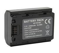NP FZ100 Battery for A7M4 A7M3 A7C A7R3 A7S3 A7R4 R5 A6600 A9M2 A7RM3 Camera, Camera Replacement Battery, 2280mAh 7.2V, Multiple