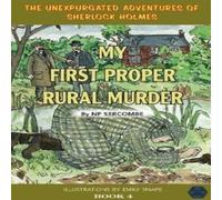 NP Sercombe My First Proper Rural Murder Hardback Book NP Sercombe Multicolor