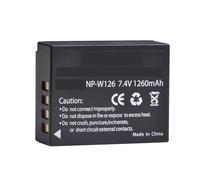 NP-W126 W126s and LED Dual Charger X-T20, XPro1, HS30EXR, X-H1, X-A1, X-A2, X-A5, X-A20, X-E3, X-T3(2PCS B with charger)