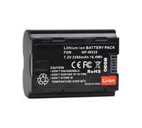 NP-W235 NP W235 2280 MAh Lithium-Ion Battery + LCD USB Dual Charger With Type C Port，Compatible For Fujifilm，For X-T4, GFX 100S(1 Battery)