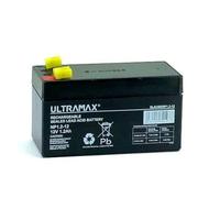NP1.2-12, 12v 1.2Ah Ultramax Rechargeable Lead Acid Battery