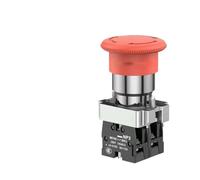NP2 Flat Button Mushroom Head Button Switch Xb2 Knob Starts Emergency Stop Ba31 Self Reset Self-locking Button With Light BIANMTSW(NP2-BS544)