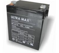 NP4.5-12 UltraMax 4Ah 12v (as 4ah & 5ah) Lead-Acid Rechargeable Battery