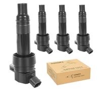 NPAUTO Ignition Coil Pack compatible with Hy-undai Accent Veloster Kia Rio Soul L4 1.6L 2012 2013 2014 2015 2016 2017 2018 2019, Set of 4