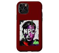 NPC Glitch Dystopian Gamer Abstract Art Case for iPhone 11 Pro