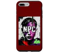 NPC Glitch Dystopian Gamer Abstract Art Case for iPhone 7 Plus/8 Plus