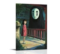 NPEJLCIGH Anime Poster- Spirited Away with Chihiro Ogino Modern Hanging Wall Decor - Artistic Mural Print08x12inch(20x30cm)