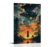 NPEJLCIGH Anime Poster- The Radiant Journey of Hikari - A Tale of Light And Shadow Modern Hanging Wall Decor - Artistic Mural Print20x30inch(50x75cm)