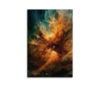 NPEJLCIGH Celestial Dream- A Cosmic Dance of Nebulas And Stars Modern Hanging Wall Decor - Artistic Mural Print20x30inch(50x75cm)