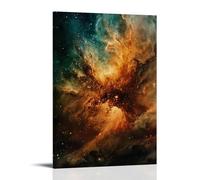 NPEJLCIGH Celestial Dream- A Cosmic Dance of Nebulas And Stars Modern Hanging Wall Decor - Artistic Mural Print16x24inch(40x60cm)