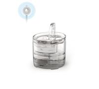 NPET WF050 Cat Water Fountain, Dog Water Dispenser, 50oz/1.5L Super Quiet Automatic Pet Drinking Fountain with Faucet Kits