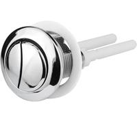 NPH Toilet Push Button Flush Replacement 1 Pack | Dual Toilet Flush Button Round Head Toilet Flush Button Replacement Accessories for Bathroom Toilet Water Tank Repair