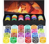 NPHKI DND Figures Condition Rings - 96 Status Rings for D&D & Pathfinder - 24 State Effects, Tabletop Accessories for Miniatures, Role Playing Games and DND 5e