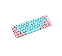 NPKC 61 87 104 Keys Miami Thick PBT OEM Profile Keycap for MX Switches GH60 Tenkeyless Mechanical Gaming Keyboard (Only Keycap) (61 Top Print)