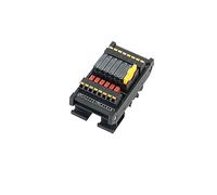 NPN/PNP 4/6/8/10/12/16 Channel Module RT-P Provincial Wiring Terminal Module PLC Interface Type 24VDC 12V 5V(In-line 6-channel)