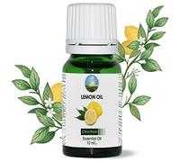 NPOW 100% Pure Natural Lemon Essential Oil for Aromatherapy, Diffusers, Premium Therapeutic Grade for Relaxation, Yoga, Skin Care, Citrus Lemon Oil - 10ml