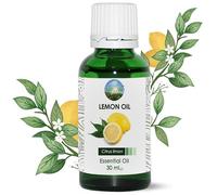 NPOW 100% Pure Natural Lemon Essential Oil for Aromatherapy, Diffusers, Premium Therapeutic Grade for Relaxation, Yoga, Skin Care, Citrus Lemon Oil - 30ml