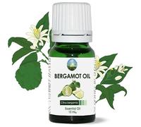 NPOW Bergamot Essential Oil - 10ml, 100% Natural Oils, Pure Essential Oils for Diffuser for Home, Aromatherapy, Candle Making, Soap Making, Skin & Hair Growth, for Bergamot Diffuser and Humidifier