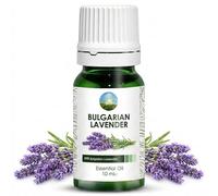 NPOW Bulgarian Lavender Essential Oil 10ml - 100% Pure Essential Oil for Diffuser, Aromatherapy, Hair & Skin Care, Candle Fragrance and Soap Making, Scent Blends and DIY Home Fragrance Applications
