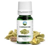 NPOW Cardamom Essential Oil 10ml - 100% Pure Natural Oil for Hair Care, Essential Oil for Diffusers for Home & Skin Care, Aromatherapy Oils, DIY Candle, Soap Making & Massage Blends