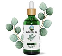 NPOW Eucalyptus Natural Essential Oils - 100ml, Pure Essential Oils For Diffuser For Home, Burners, Aromatherapy & Skin, Candle Fragrance Oil For Soy Wax & Soap Making, Eucalyptus Oil Spray & Inhalers