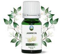 NPOW Jasmine Essential Oils for Skin - 100% Jasmine Oil for Diffuser & Aromatherapy Diffuser, Aroma Oil, Pure Essential Oils for Diffusers for Cleaning, Home Essentials, Hair, Soap Making - 10ml