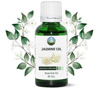 NPOW Jasmine Essential Oils for Skin - 100% Jasmine Oil for Diffuser & Aromatherapy Diffuser, Aroma Oil, Pure Essential Oils for Diffusers for Cleaning, Home Essentials, Hair, Soap Making - 30ml