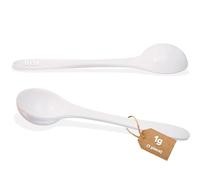 NPOW Measuring Spoons - Tablespoon Flour Scoop, Spice Spoon, Plastic Scoop, Mini Spoons, Reusable Teaspoon Measuring Scoops for Powder, 1g or 1ml (1 Spoon)