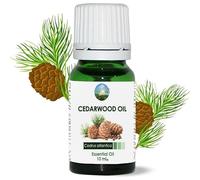 NPOW Natural Cedarwood Essential Oil for Hair Growth - Essential Oils for Diffusers for Home, Cedar Wood Oil for Hair, Cedarwood Oils for Moths, Diffusers - 10ml