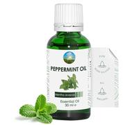 NPOW Peppermint Oil for Skin - 30ml, Pure Peppermint Essential Oils for Diffusers for Home, Candle Making Fragrance Menthol Oils, Pure Mint Oil, Refreshing Mint Diffuser for Home, Skin, & Hair Growth