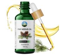 NPOW Pine Needle Essential Oil - Pines Needle Oils, Pine Tree Essential Oils, Diffuser, Pure Essentials Oil for Candle Scents - 100ml