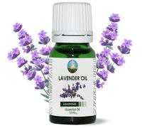 NPOW Pure Lavender Essential Oils for Skin - Natural Lavender Oil for Hair, Bath & Aromatherapy, Aroma Oils for Candle Making, Pure Essential Oil for Diffuser - Promotes Sleep & Relaxation - 10ml