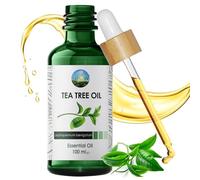 NPOW Pure Tea Tree Oil for Nail Fungus - 100% Pure Essential Oils for Skincare, Aromatherapy, Therapeutic Tea Tree Essential Oils for Acne, Oil for Facecare, Purify The Hair Scalp - 100ml
