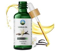 NPOW Pure Vanilla Essential Oils for Skin - 100% Therapeutic Grade, Essential Oils for Diffusers for Home, Vanilla Oil Perfume, Fragrance Oil for Diffuser, Candle Scents for Candle Making - 100ml