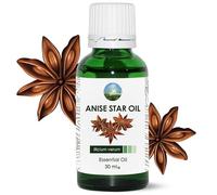 NPOW Star Anise Essential Oil Aromatherapy, Aniseed Oil for Diffuser and Massage, Essential Oils for Skin Care, Period Relief Support, Massage Oils Therapy -30ml
