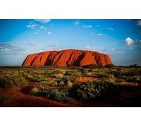NPRZM Ayers Rock in Australia DIY 5D Diamond Painting by Number Unique Kits Home Wall Decor Crystal Rhinestone Wall Decor 40x40CM