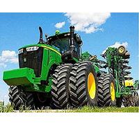 NPRZM Diamond Painting Set Tractor Diamond Painting Full Drill Diamond Painting Rhinestone Painting Kits Birthday Gift 30x40CM