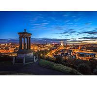 NPRZM Edinburgh Night View DIY 5D Diamond Painting by Numbers Unique Kits Home Wall Decor Crystal Rhinestone Wall Decor 30x40CM