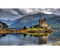 NPRZM English Lake District National Park DIY 5D Diamond Painting by Number Unique Kits Home Wall Decor Crystal Rhinestone Wall Decor 30x40cm