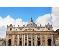 NPRZM View of St Peter's Basilica in Vatican DIY 5D Diamond Painting by Number Unique Kits Home Wall Decor Crystal Rhinestone Wall Decor 30x40CM