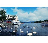 NPRZM Windermere Lake District UK DIY 5D Diamond Painting by Number Unique Kits Home Wall Decor Crystal Rhinestone Wall Decor 30x40CM