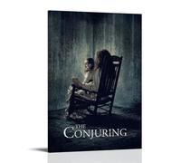 NPSFXC The ConjuringWall Art Modern Minimalist Decorative Painting Waterproof Poster Easy to Maintain Living Room Bedroom Background Wall to Enhance Style20x30inch(50x75cm) Frame-style