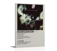 NPSFXC The Cure DisintegrationWall Art Modern Minimalist Decorative Painting Waterproof Poster Easy to Maintain Living Room Bedroom Background Wall to Enhance Style20x30inch(50x75cm) Frame-style